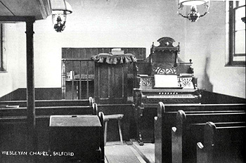 The Wesleyan Chapel interior [Z50/98/21]